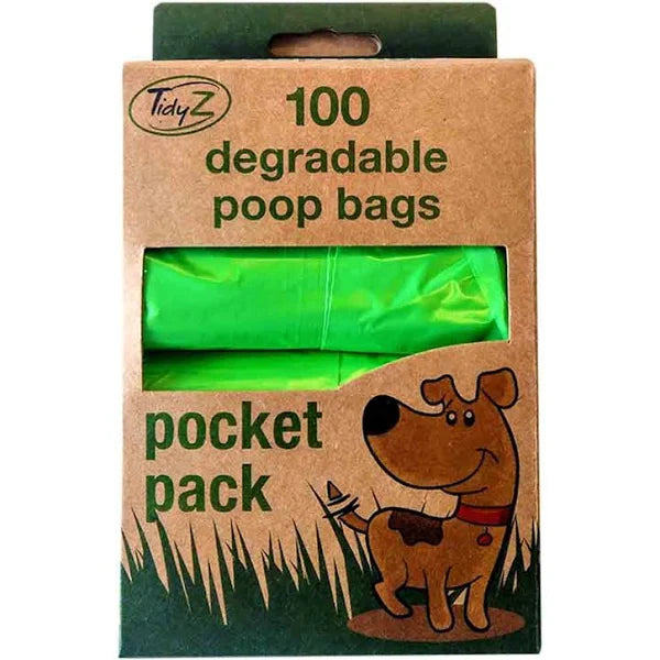 TidyZ Doggy Bags Degradable 100 Pack