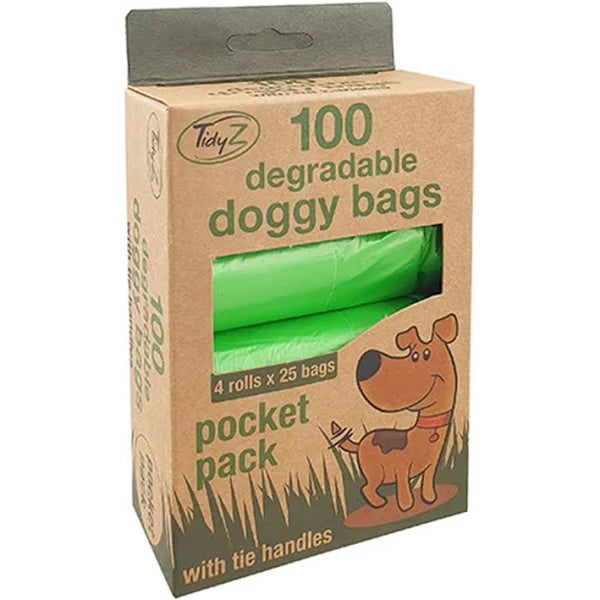 TidyZ Doggy Bags Degradable 100 Pack