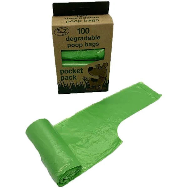 TidyZ Doggy Bags Degradable 100 Pack