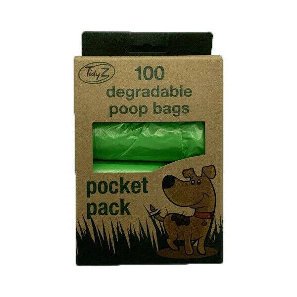 TidyZ Doggy Bags Degradable 100 Pack