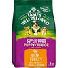 James Wellbeloved Superfoods Dry Puppy & Junior Dog Food Turkey & Kale 1.5kg
